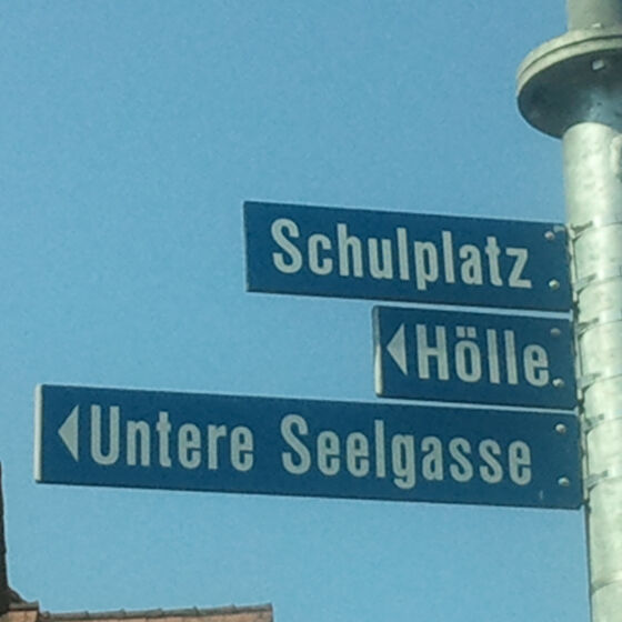 strassenschild